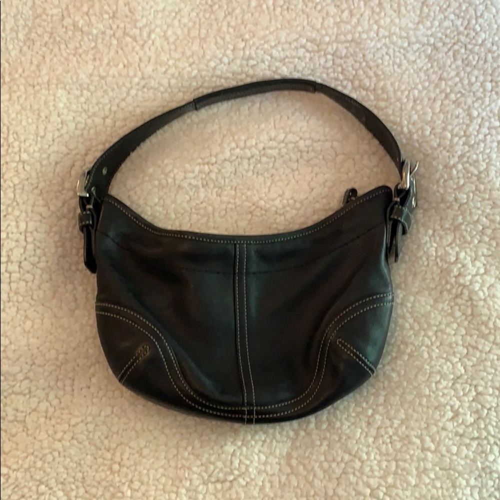 Black Coach Shoulder Bag